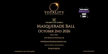 Morticia's  Ball TOTALITY: An Eclipse Masquerade.Friends of AddamsFest
