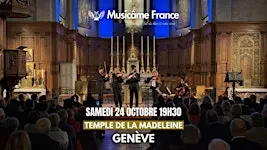Concert à Genève : Ravel, Debussy, Mozart, Vivaldi, Bach, Piazzolla