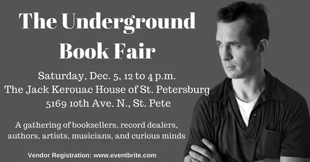 The Underground Book Fair at the Kerouac House - Dec. 5 Holiday Market