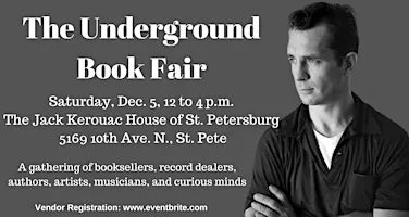 The Underground Book Fair at the Kerouac House - Dec. 5 Holiday Market