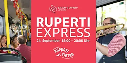 RUPERTI-EXPRESS - Die Busrundfahrt am Rupertitag