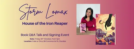 Storm Lomax - Q&A / Book Signing