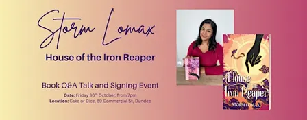 Storm Lomax - Q&A / Book Signing