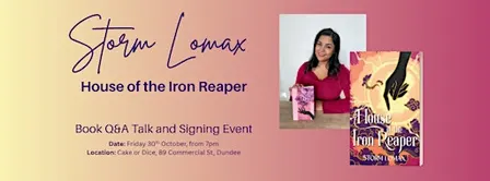 Storm Lomax - Q&A / Book Signing