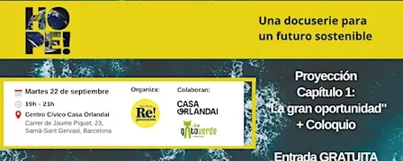 Proyección capítulo 1: "La gran oportunidad" + Coloquio en Casa Orlandai