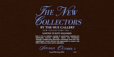 The New Collectors Vol I. Ownership, Legacy & Culture