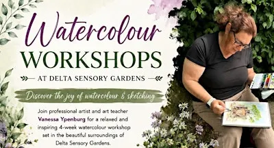 Watercolour art workshop (4 weeks: 1, 8, 15, 22 October)