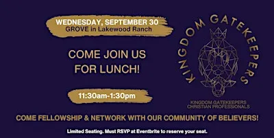 Kingdom Gatekeepers Meeting - 9/30/26