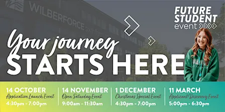 Future Student Event: 14 October 2026