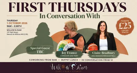 First Thursday- Co-working and Networking- October