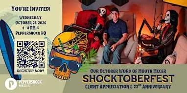 Shocktoberfest 2026 + October Word of Mouth Mixer