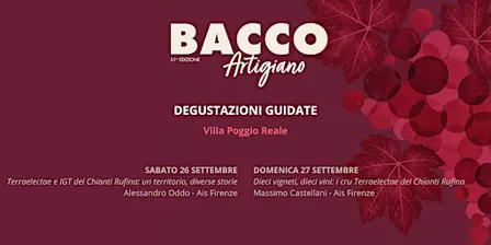 Degustazioni in Villa - 51° Bacco Artigiano