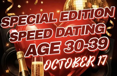 AGE 30-39 “CHARLOTTE” 50 CHANCES AT LOVE SPECIAL EDITION SPEED DATING