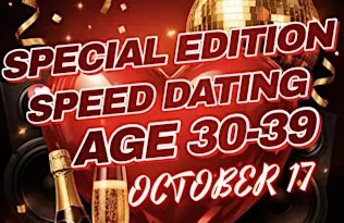 AGE 30-39 “CHARLOTTE” 50 CHANCES AT LOVE SPECIAL EDITION SPEED DATING