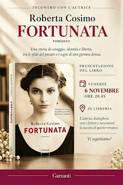 Incontro con l’autrice ROBERTA COSIMO