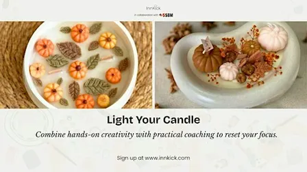 Light Into Autumn - A Candle Making & Serenity Workshop