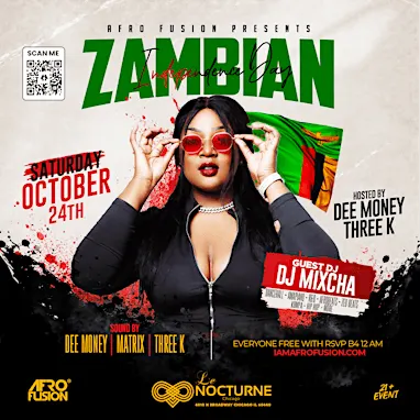 Afro Fusion Saturday :  Zambian Independence