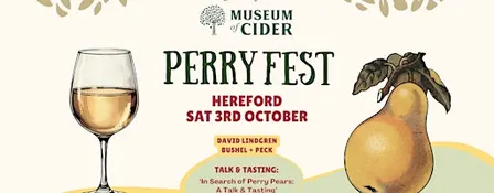 Perryfest: Talk & Tasting: David Lindgren, Bushel + Peck Cider + Perry