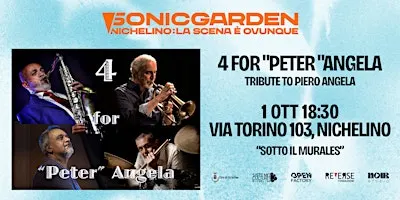 4 for "Peter" Angela - Tribute to Piero Angela
