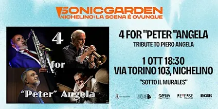 4 for "Peter" Angela - Tribute to Piero Angela