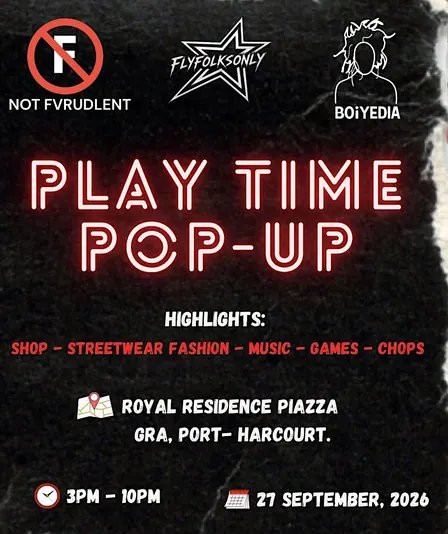 PLAY TIME POP UP