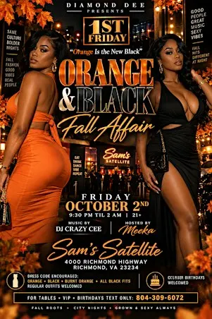 Orange & Black Fall Affair