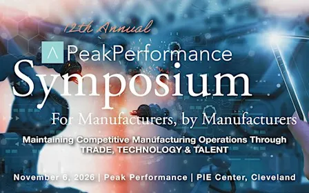 12th Annual Peak Performance Symposium