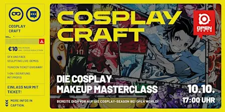 COSPLAY CRAFT - MAKEUP MASTERCLASS