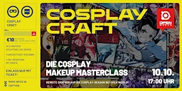 COSPLAY CRAFT - MAKEUP MASTERCLASS