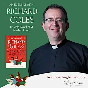 An Evening with Richard Coles | 27th November, 7pm, Neston Club