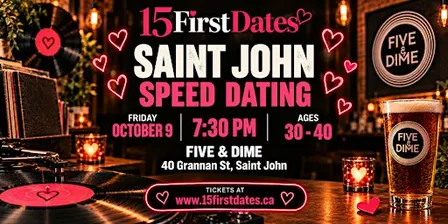 Saint John Speed Dating (Age 30-40)
