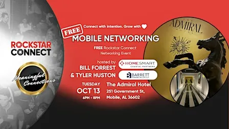 Free Mobile Rockstar Connect Networking Event (October, AL)