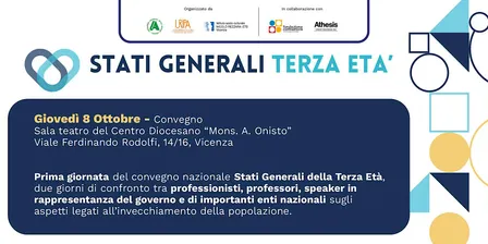 Stati Generali Terza Età 8 ottobre