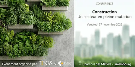 Conférence - Construction : Un secteur en pleine mutation