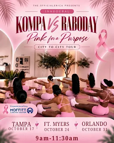 Pink for a Purpose: Kompa vs Raboday & Pilates - Orlando