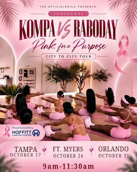 Pink for a Purpose: Kompa vs Raboday & Pilates - Ft.Myers