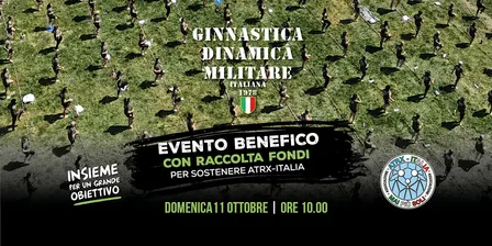 Allenamento GDMI benefico per ATRX-ITALIA.