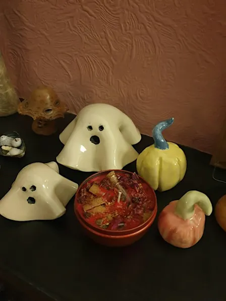 Spooky Ceramics - Pumpkins and Ghosts