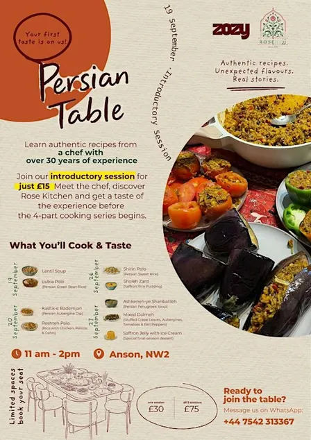 Persian Table