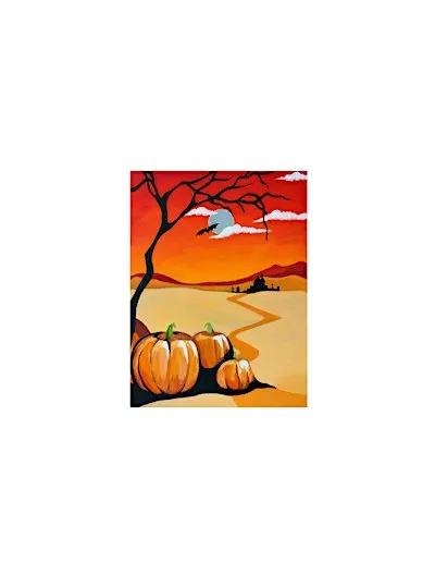 "Haunted Harvest" Paint & Sip