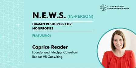 N.E.W.S. Human Resources for Nonprofits (In-Person)