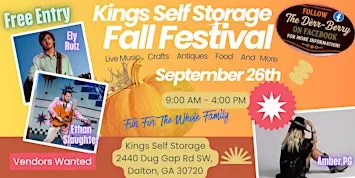 King's Self Storage Fall Festival and Rummage Sale