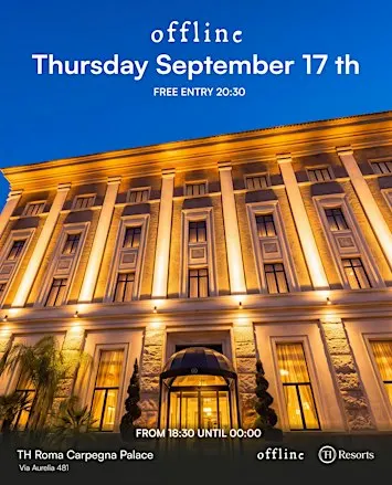 OFFLINE - CHPT. V @ TH Roma - Carpegna Palace Hotel