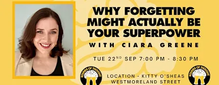Rounds of Thought - Lectures & Pints - Ciara Greene
