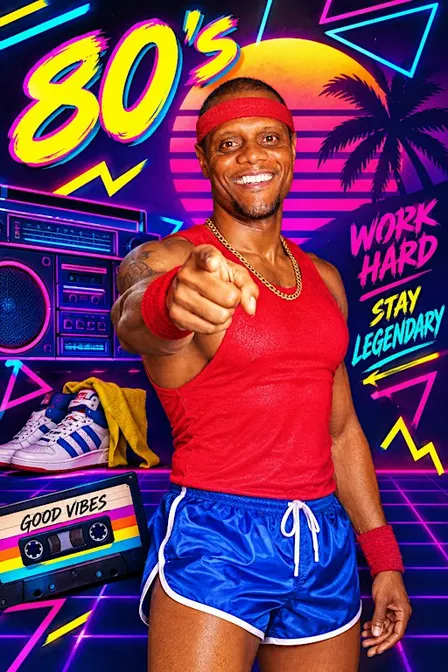 MrPilatesGuy 80'S Theme Class