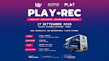 PLAY+REC: podcast, creatività e comunicazione digitale