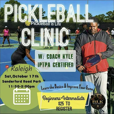 BLK Pickleball Clinic w/ Coach Kyle