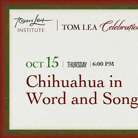 Chihuahua In Word and Song