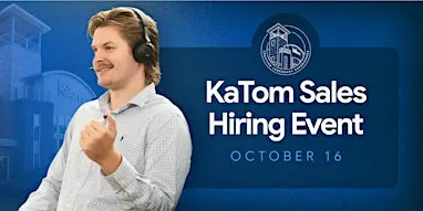 KaTom Sales Hiring Event