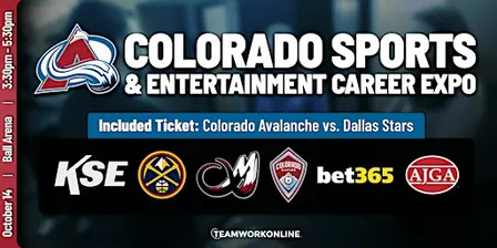 Colorado Sports & Entertainment Career Expo by the Colorado Avalanche